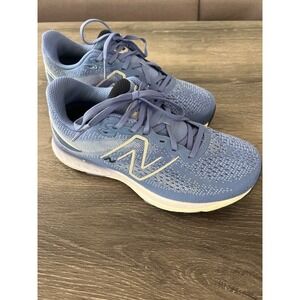New Balance Fresh Foam X 880v12 Blue Running Shoes W880L12 Womens 7.5 Wide 2E